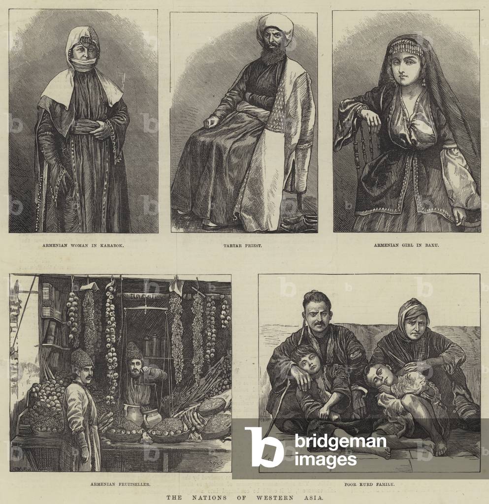 The Nations of Western Asia (engraving)