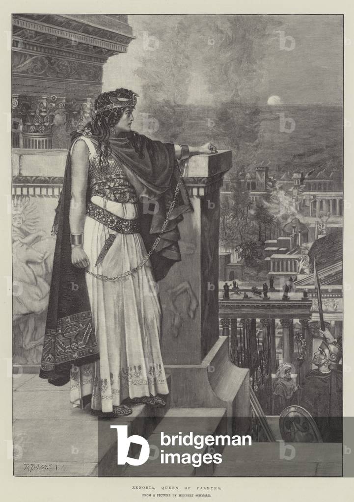 Zenobia, Queen of Palmyra (engraving)
