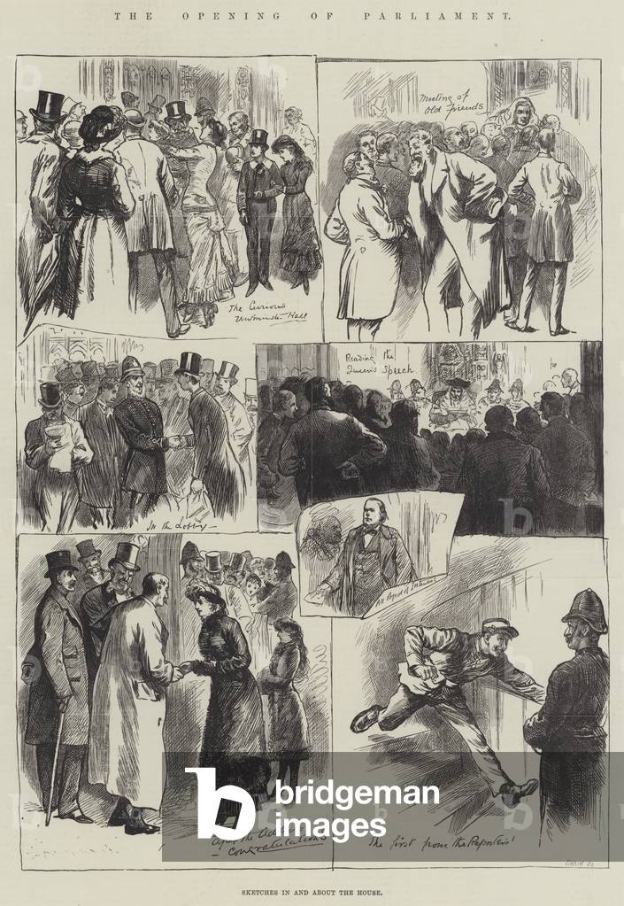 The Opening of Parliament (engraving)