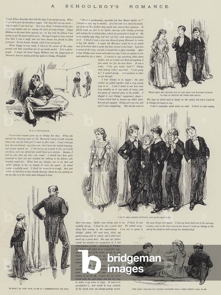 A Schoolboy's Romance (engraving)