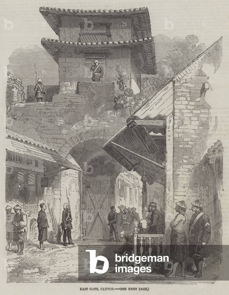 East Gate, Canton (engraving)