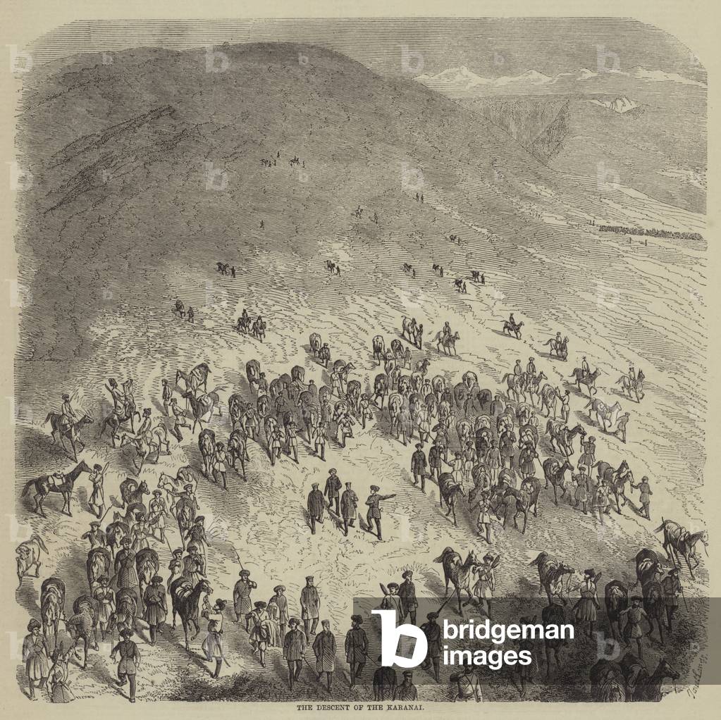 The Descent of the Karanai (engraving)