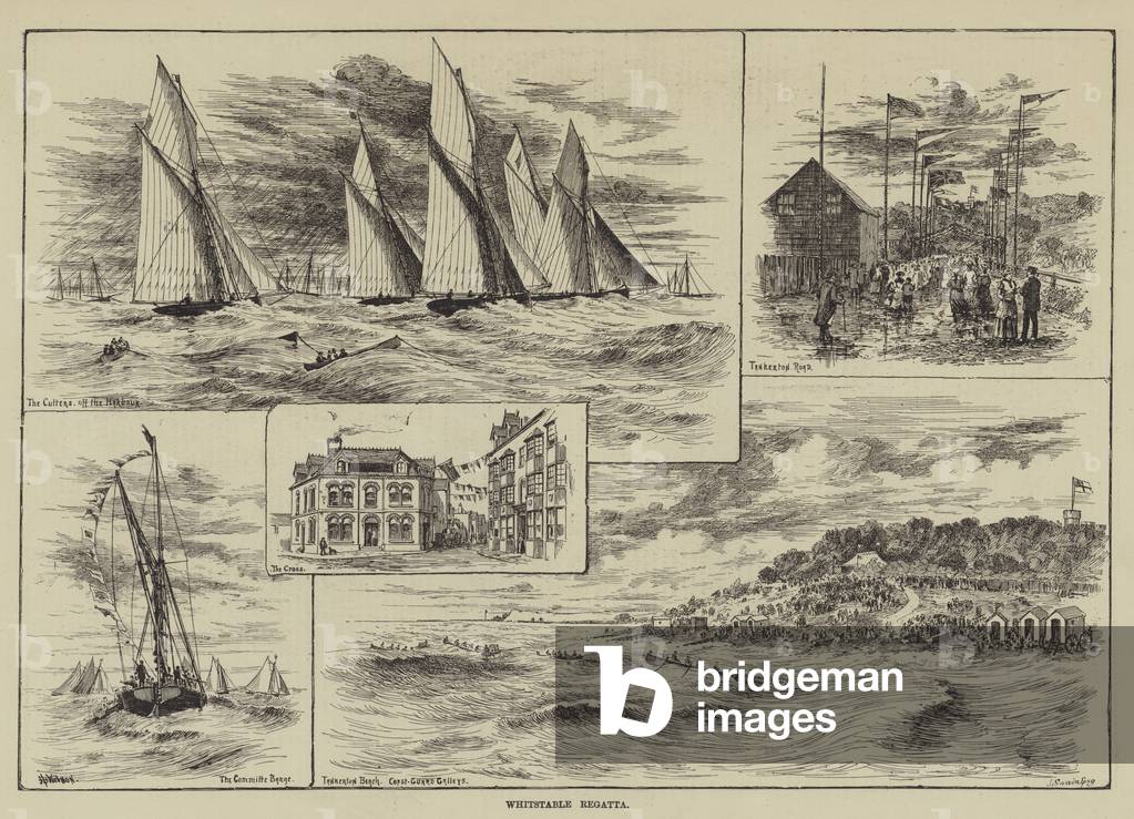 Whitstable Regatta (engraving)