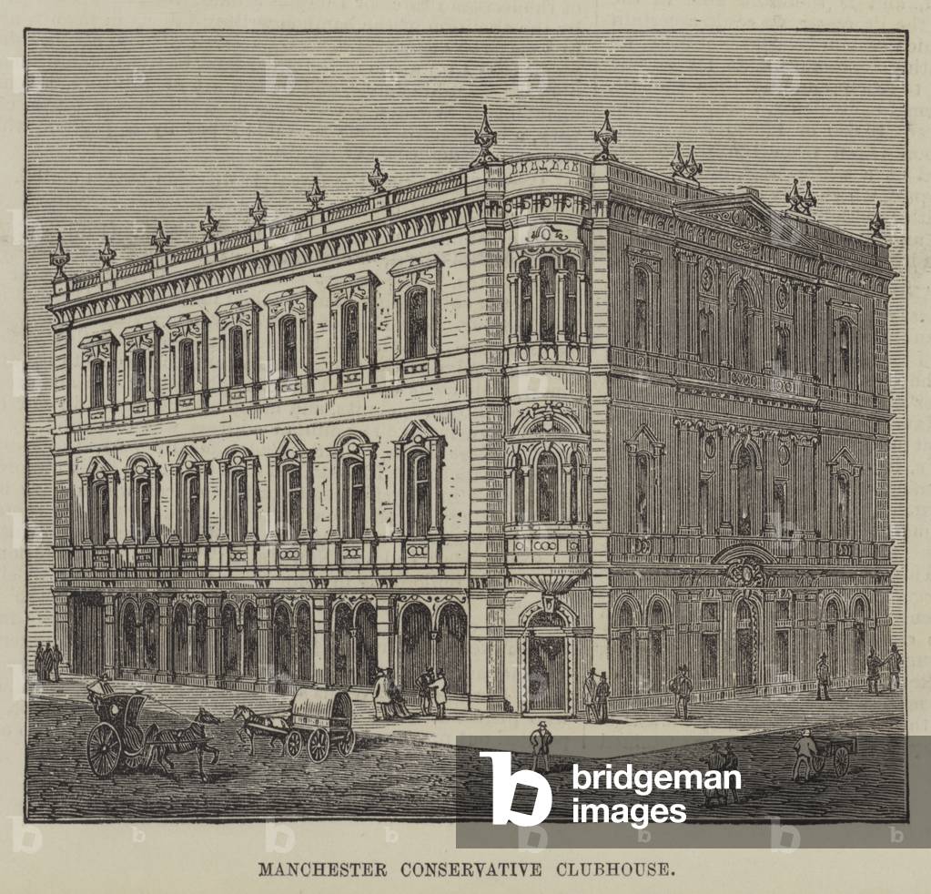Manchester Conservative Clubhouse (engraving)