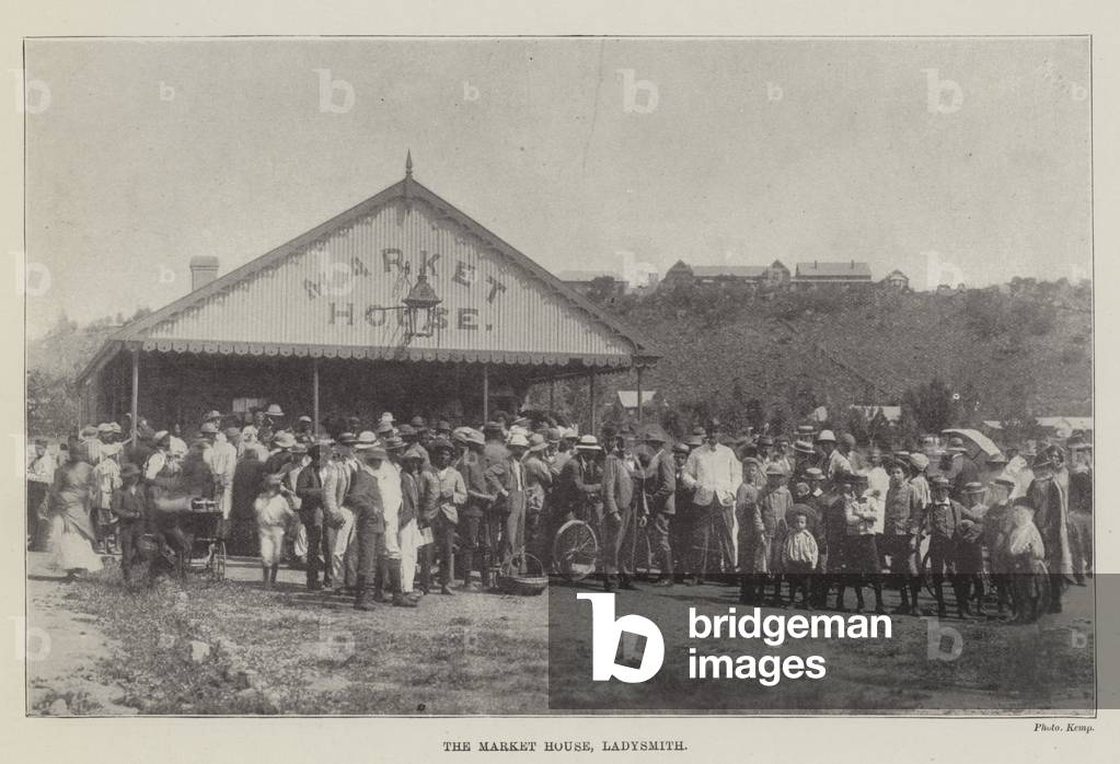 The Market House, Ladysmith (b/w photo)