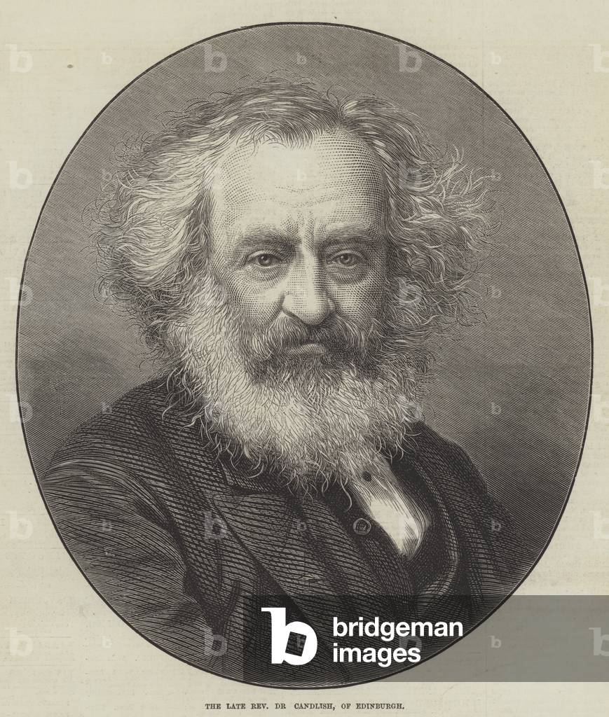 The late Reverend Dr Candlish, of Edinburgh (engraving)