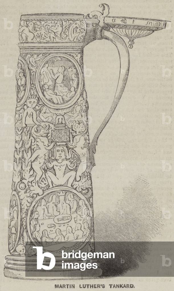 Martin Luther's Tankard (engraving)