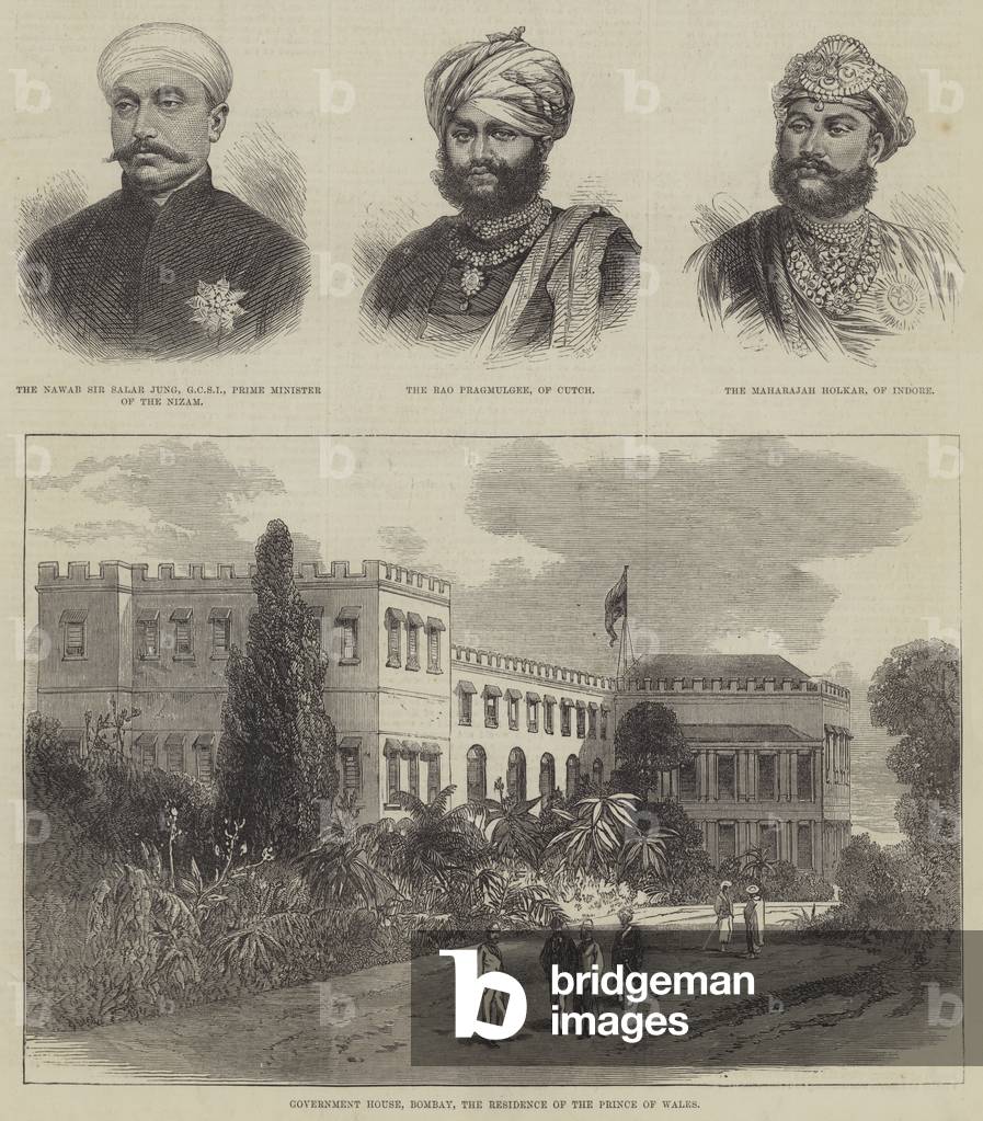Visit of the Prince of Wales to India (engraving)