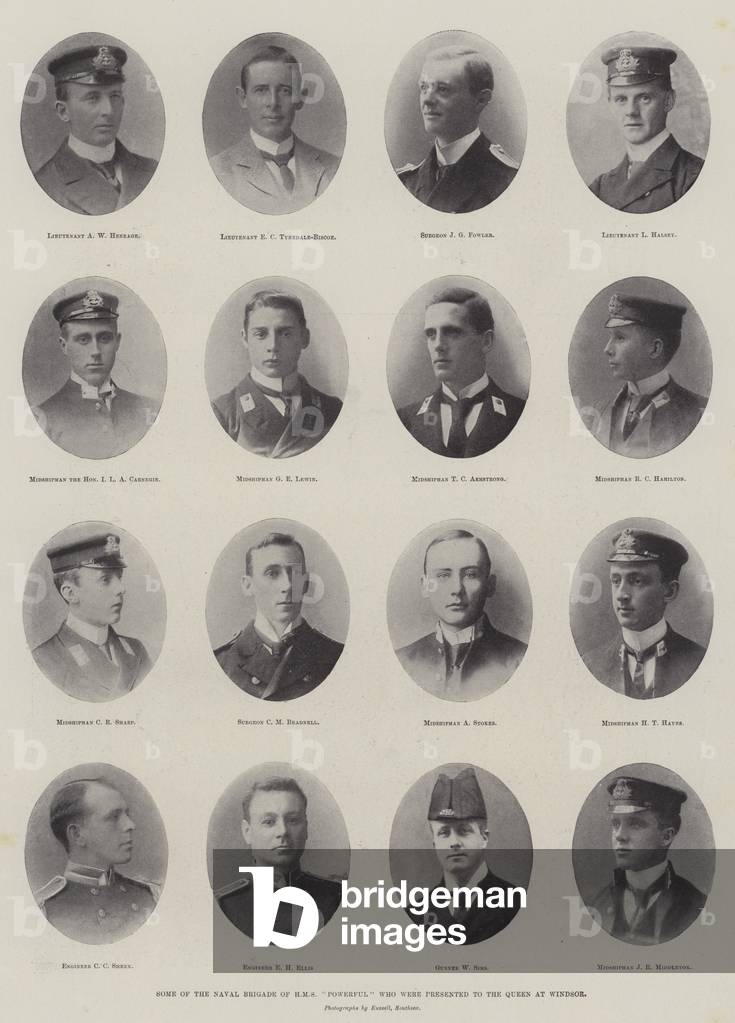 Some of the Naval Brigade of HMS 