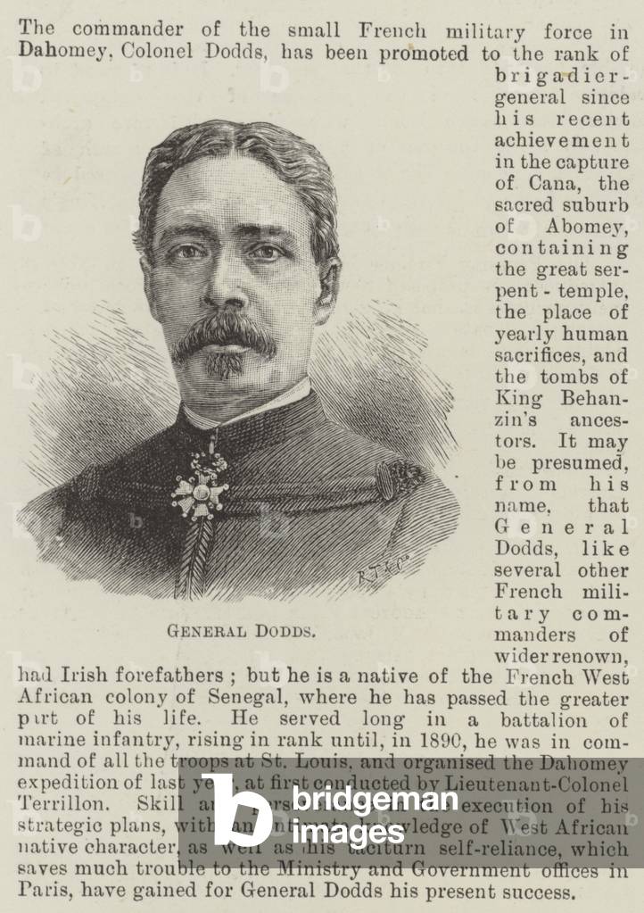 General Dodds (engraving)