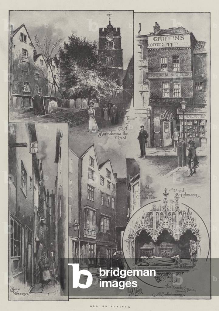 Old Smithfield (litho)