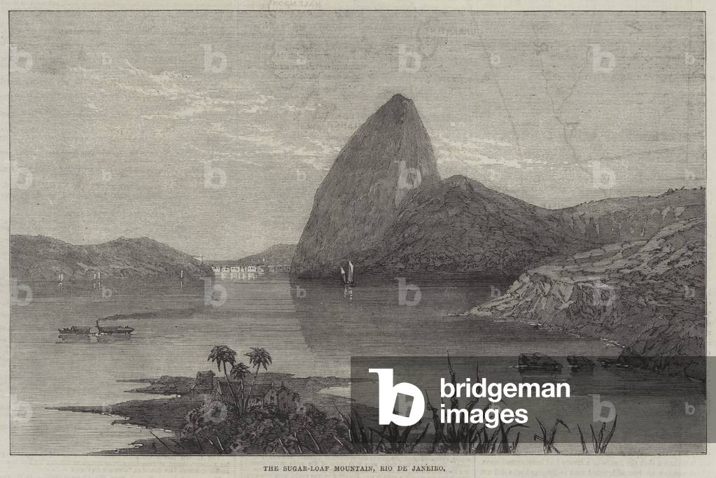 The Sugar-Loaf Mountain, Rio de Janeiro (engraving)