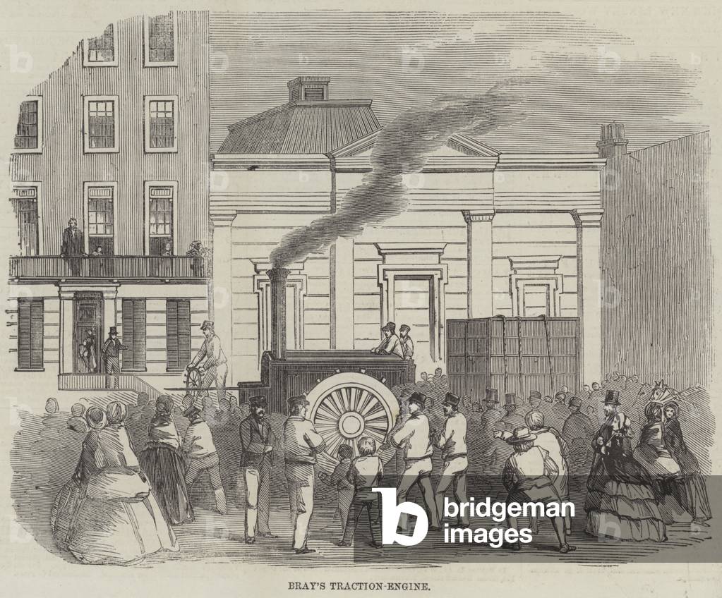 Bray's Traction-Engine (engraving)