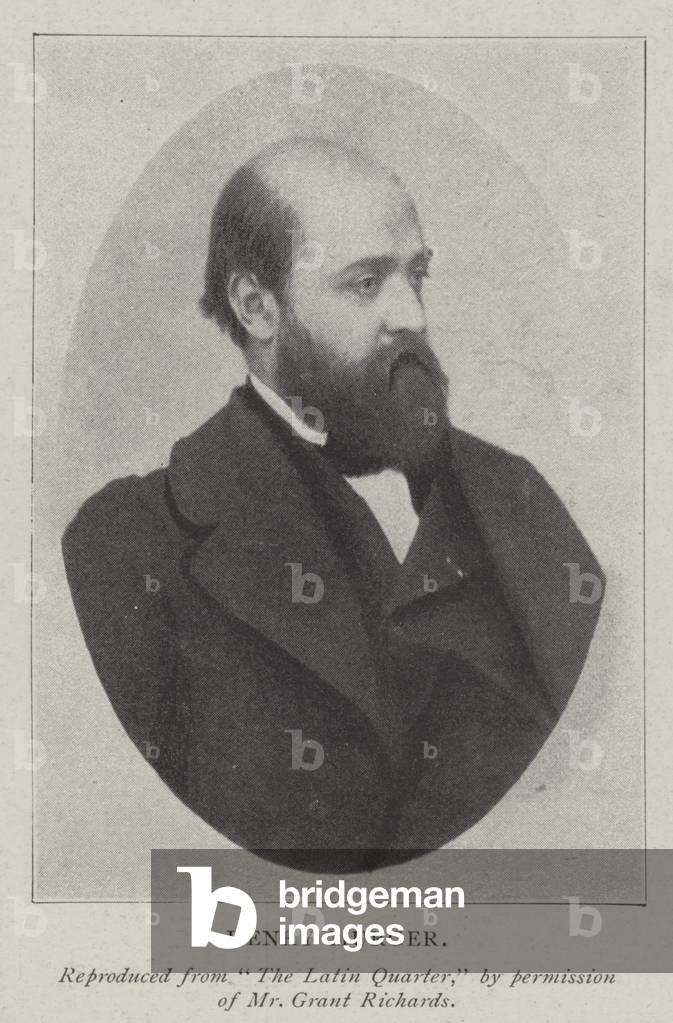 Henry Murger (b/w photo)