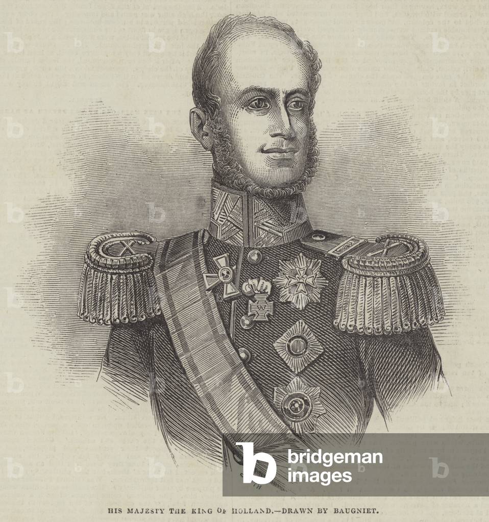 His Majesty the King of Holland (engraving)