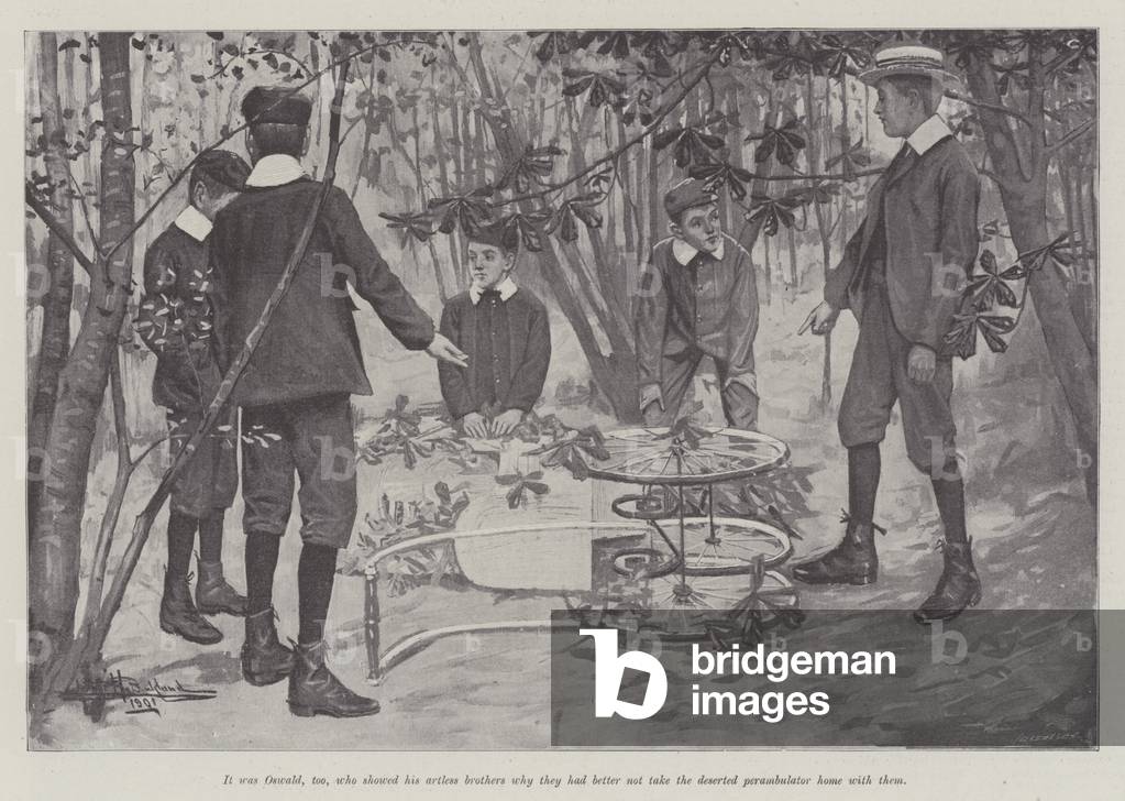 The High-Born Babe, by E Nesbit (litho)