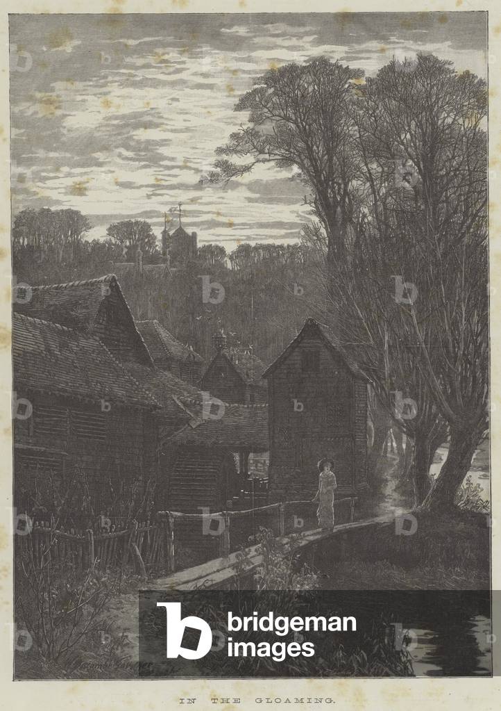 In the Gloaming (engraving)