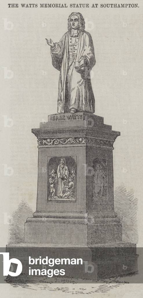 The Watts Memorial Statue at Southampton (engraving)