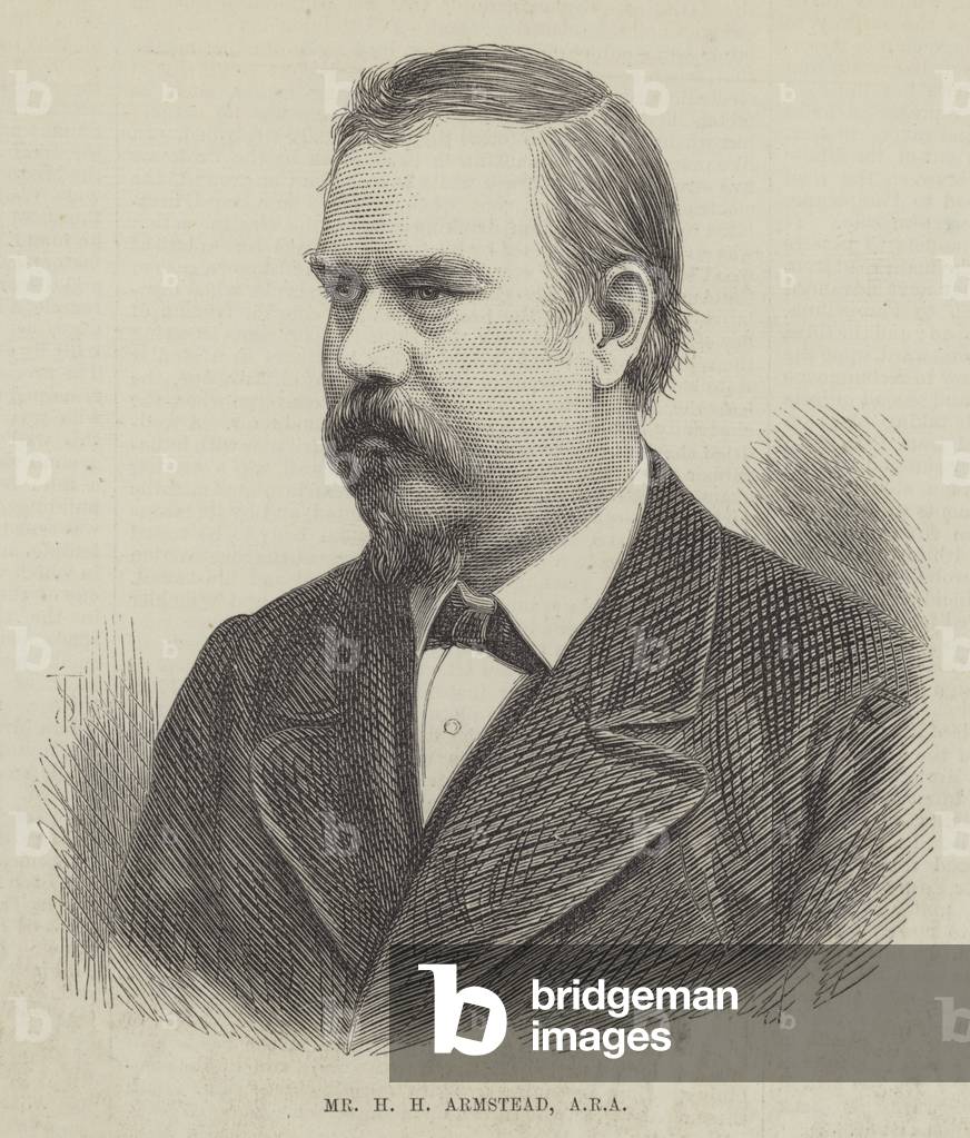 Mr H H Armstead, ARA (engraving)