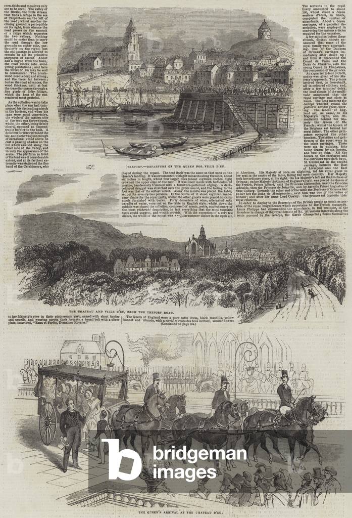 Her Majesty's Visit to France (engraving)