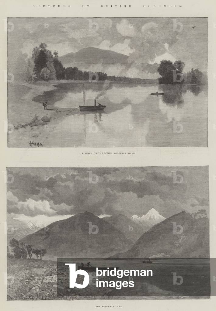 Sketches in British Columbia (engraving)