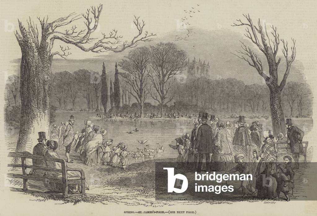 Spring, St James's-Park (engraving)