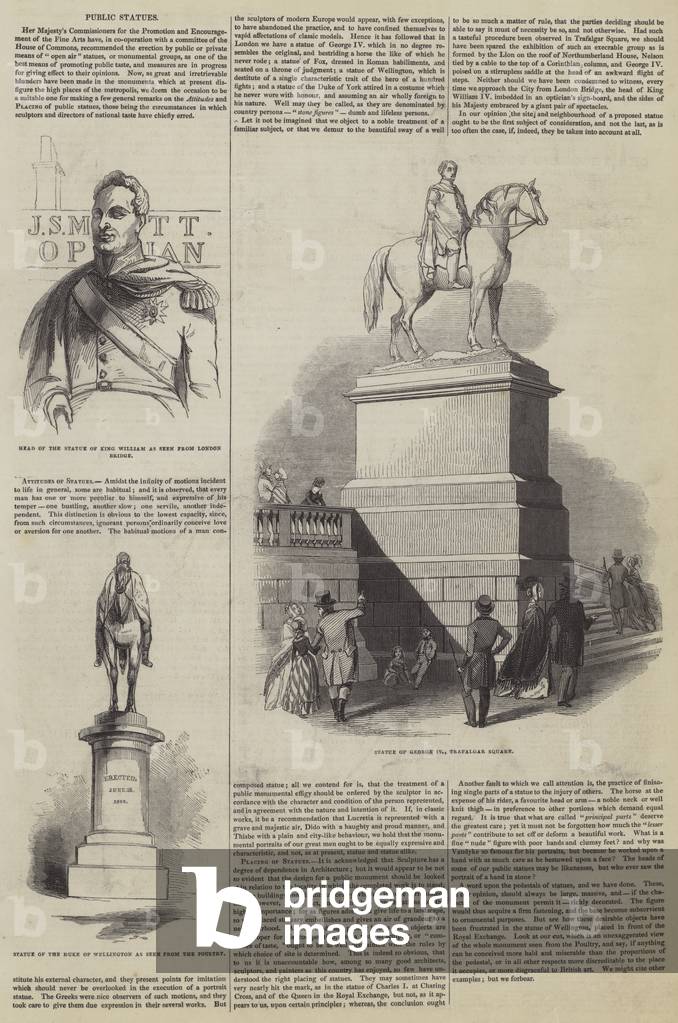 Public Statues (engraving)