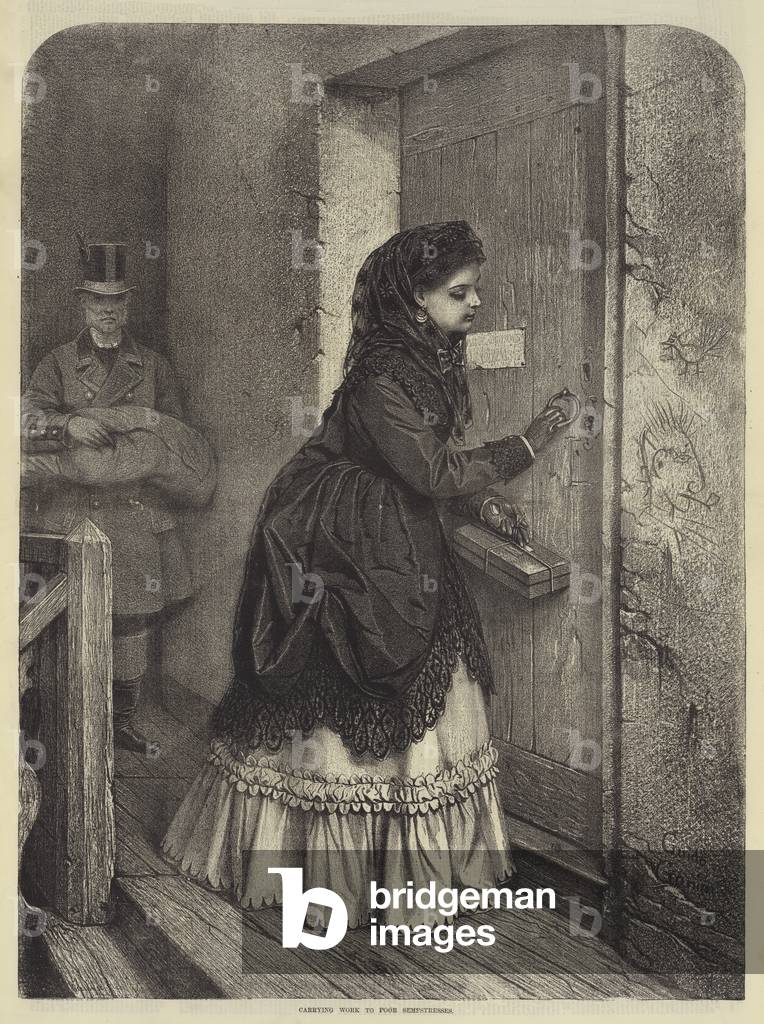 Carrying Work to Poor Sempstresses (engraving)