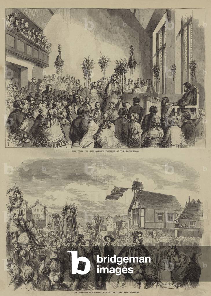 The Dunmow Flitches (engraving)