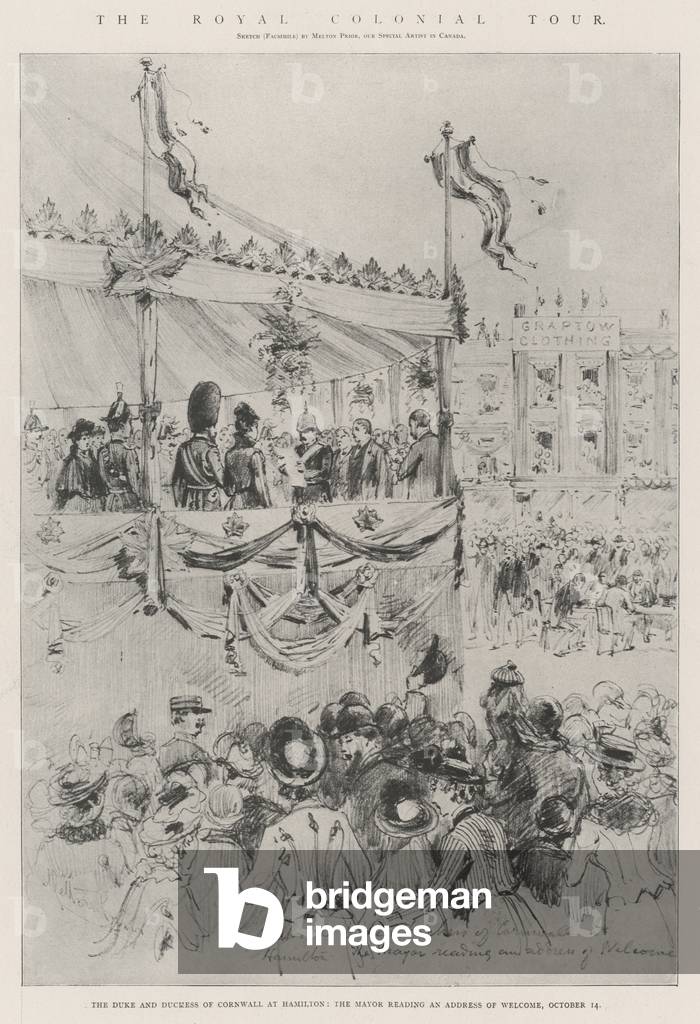 The Royal Colonial Tour (litho)