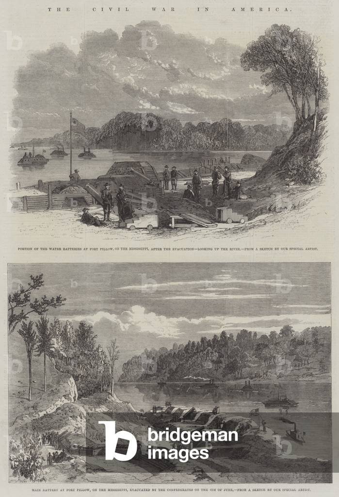 The Civil War in America (engraving)