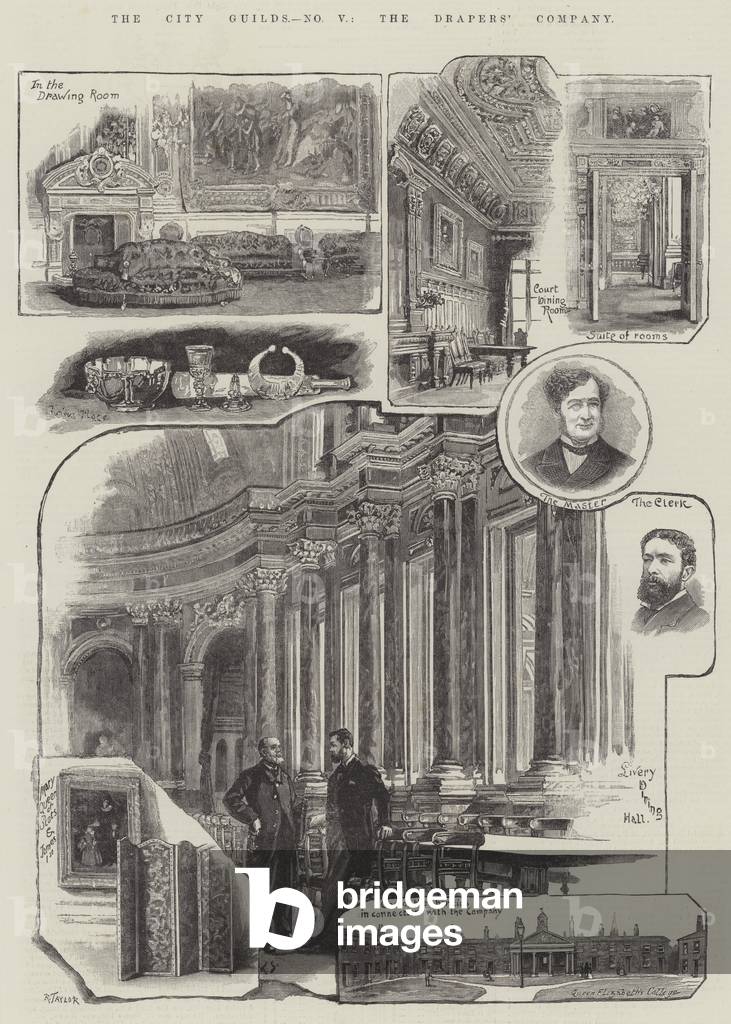 The City Guilds, the Drapers' Company (engraving)