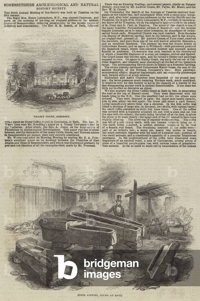Somersetshire Archaeological and Natural History Society (engraving)