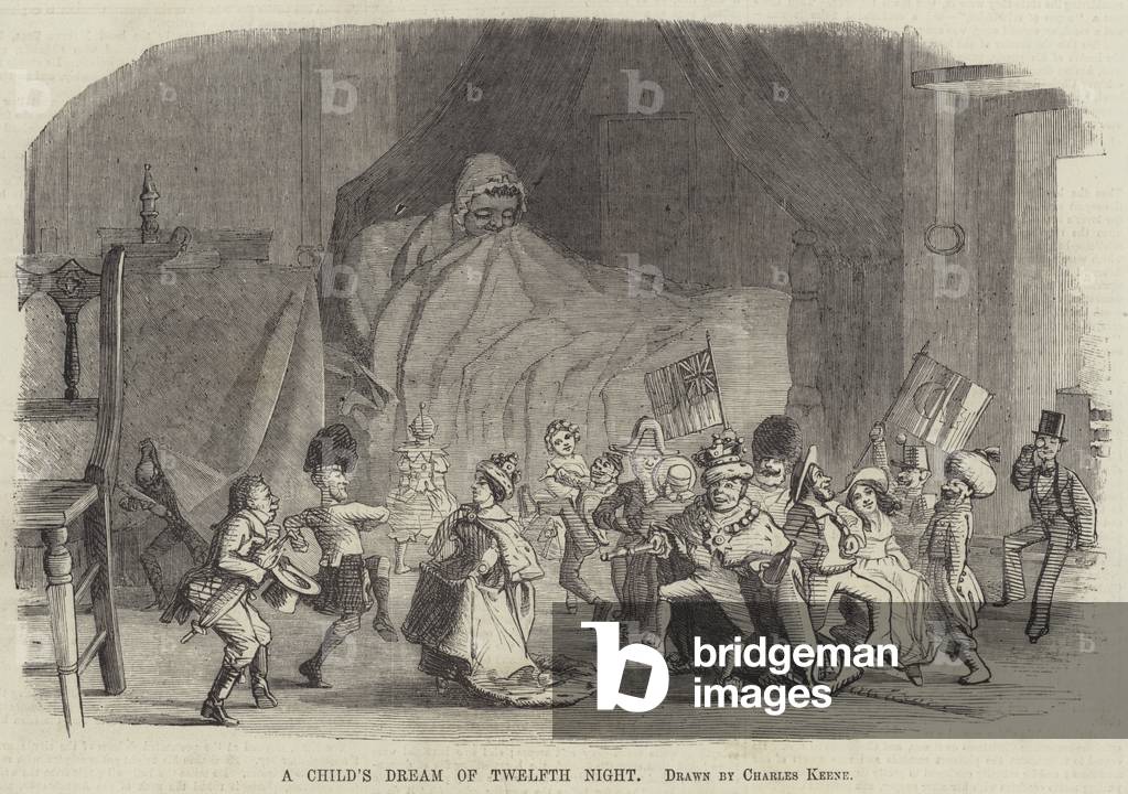 A Child's Dream of Twelfth Night (engraving)