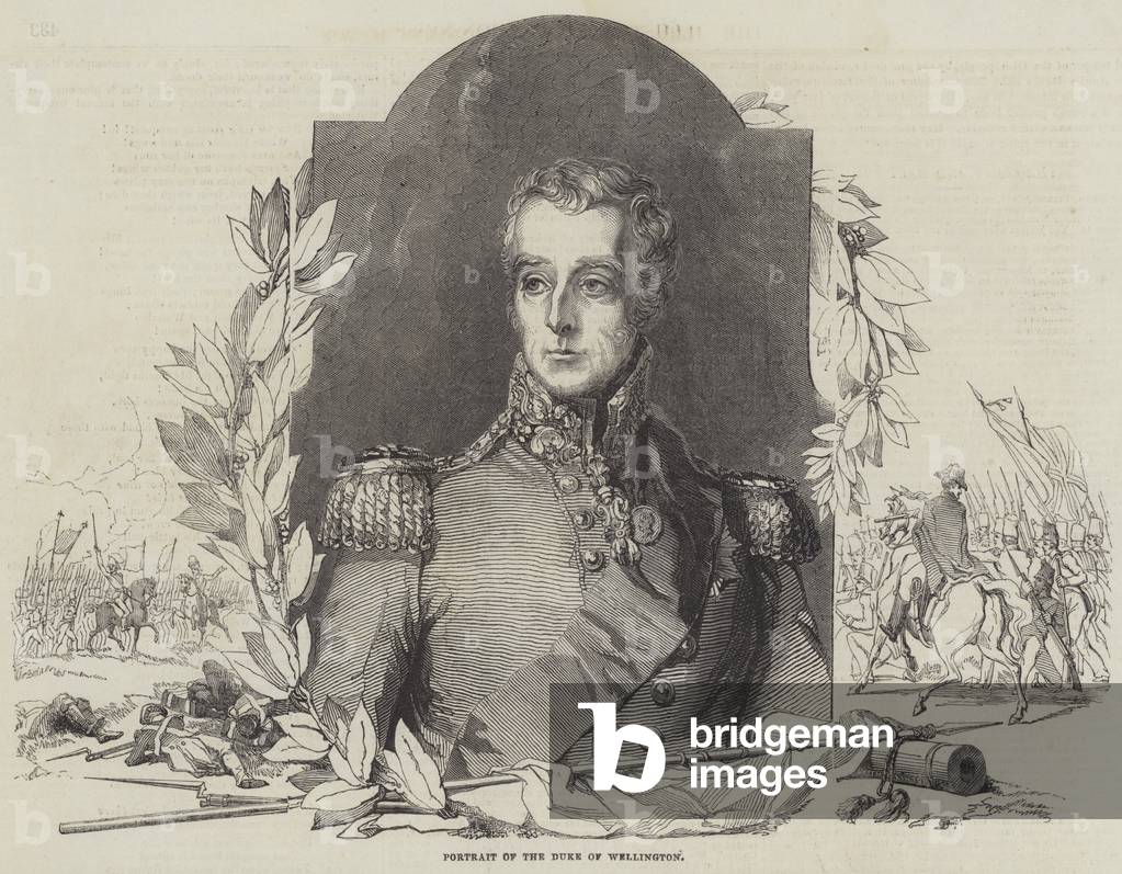 Portrait of the Duke of Wellington (engraving)