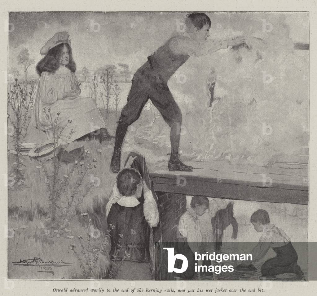 Being Beavers, by E Nesbit (litho)