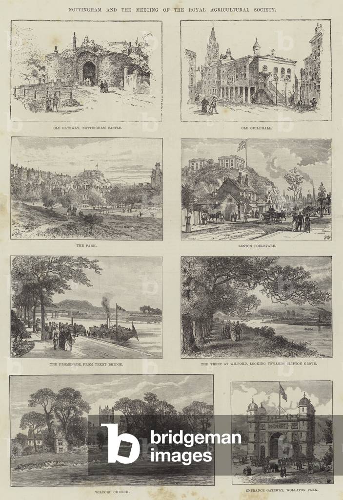 Sketches of Nottingham (engraving)