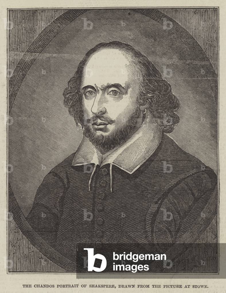 The Chandos Portrait of Shakspere (engraving)