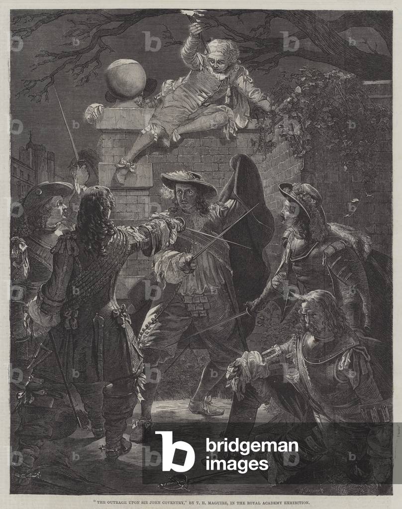 The Outrage upon Sir John Coventry (engraving)