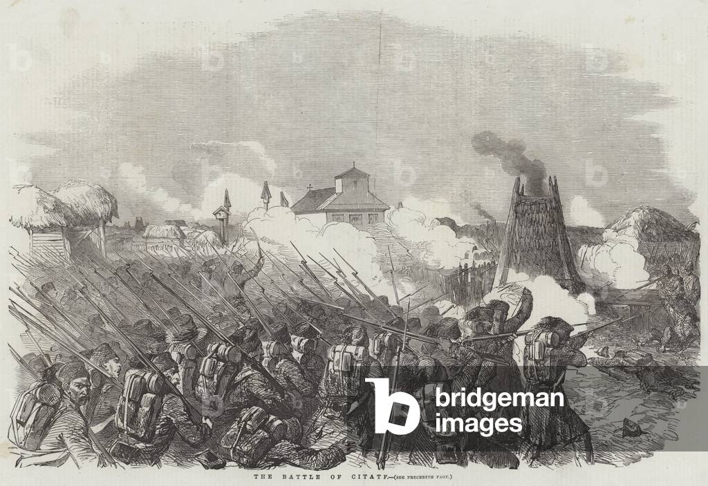 The Battle of Citate (engraving)