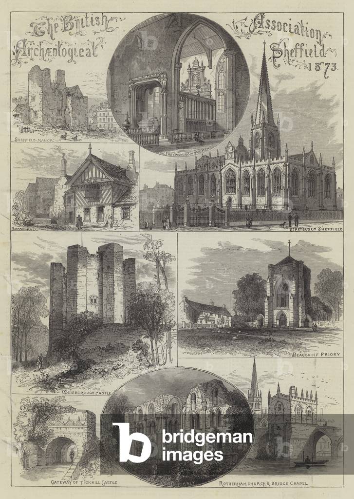 Architecture in Sheffield (engraving)