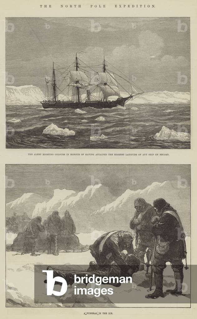 The North Pole Expedition (engraving)