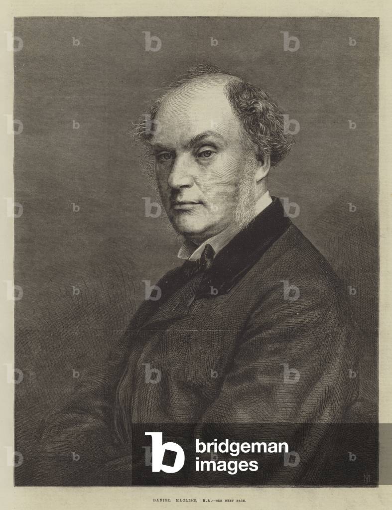 Daniel Maclise, RA (engraving)