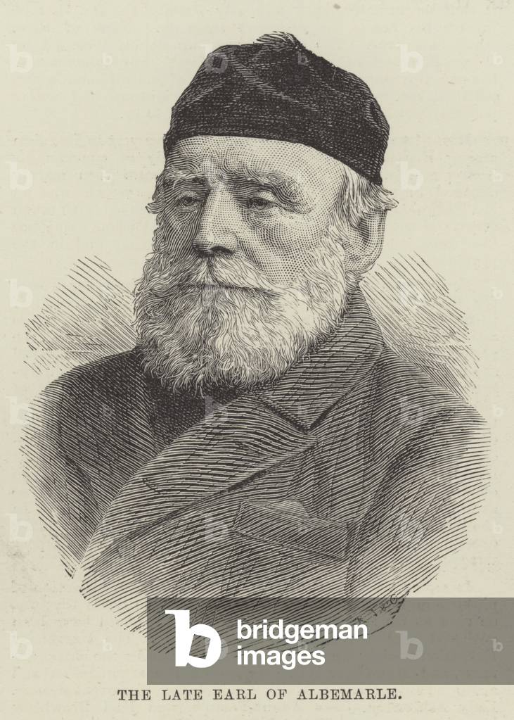 The late Earl of Albemarle (engraving)