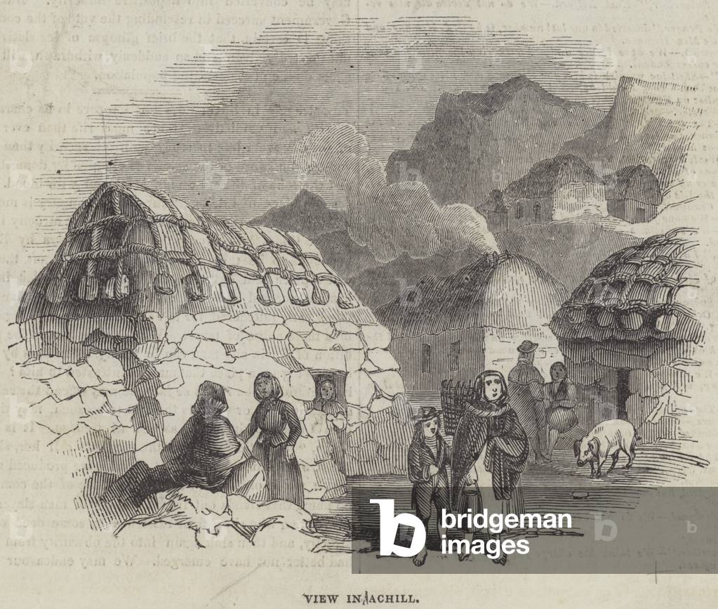 View in Achill (engraving)