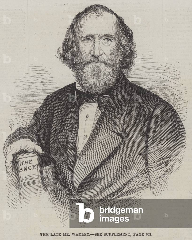 The late Mr Wakley (engraving)