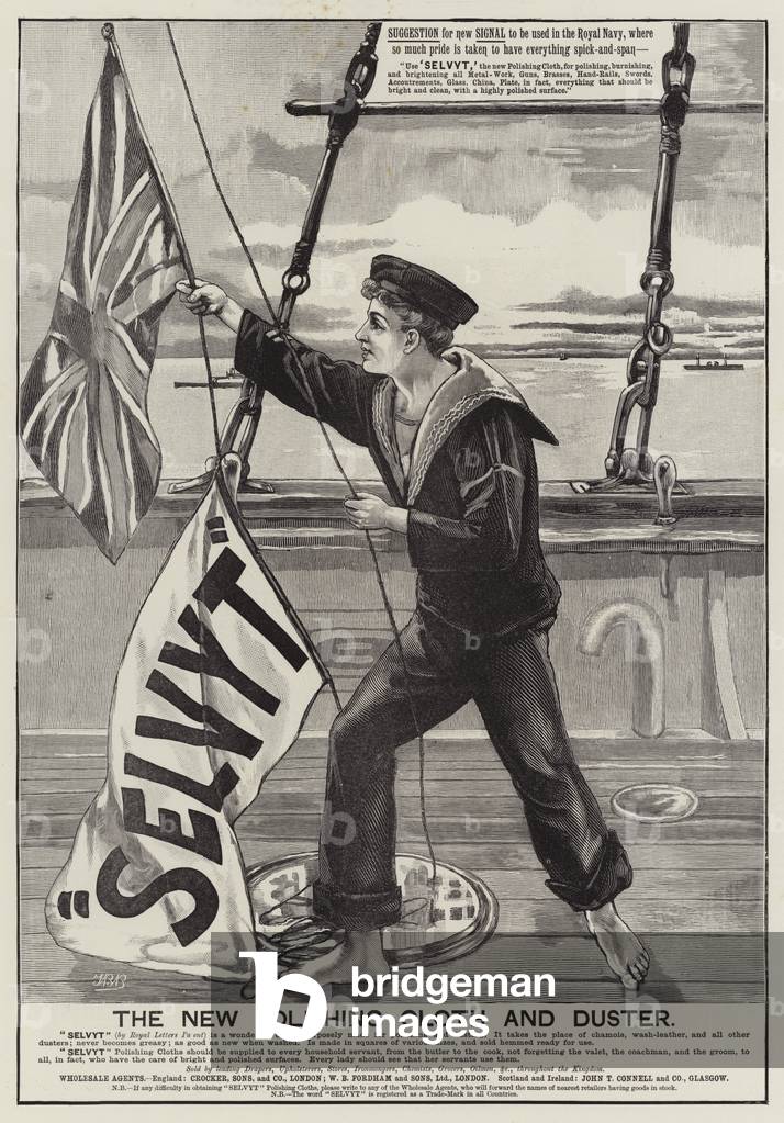 Advertisement, Selvyt (engraving)