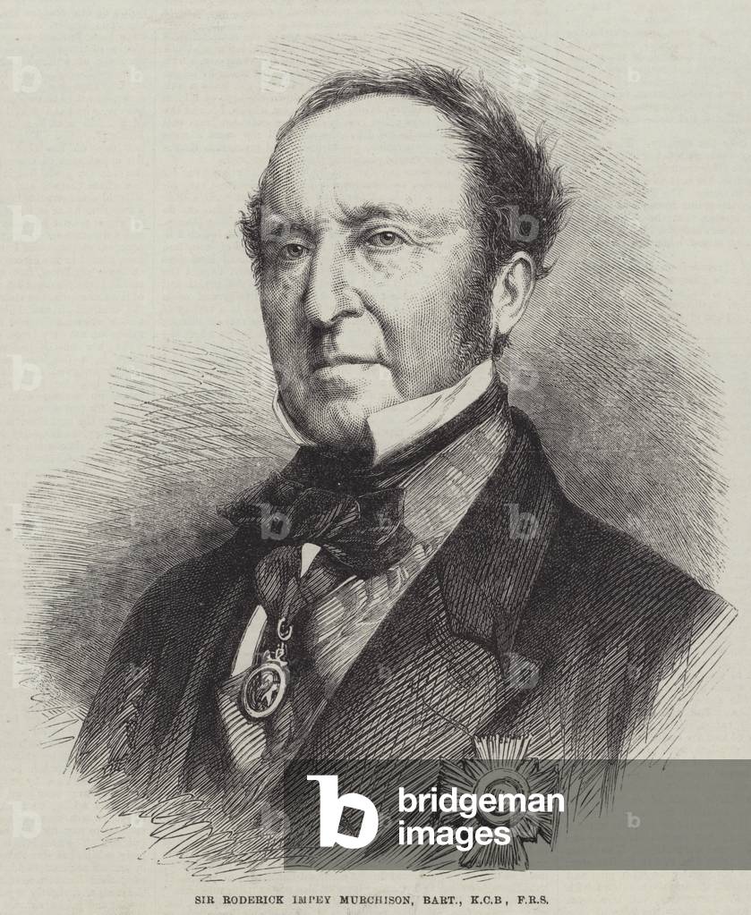 Sir Roderick Impey Murchison, Baronet, KCB, FRS (engraving)