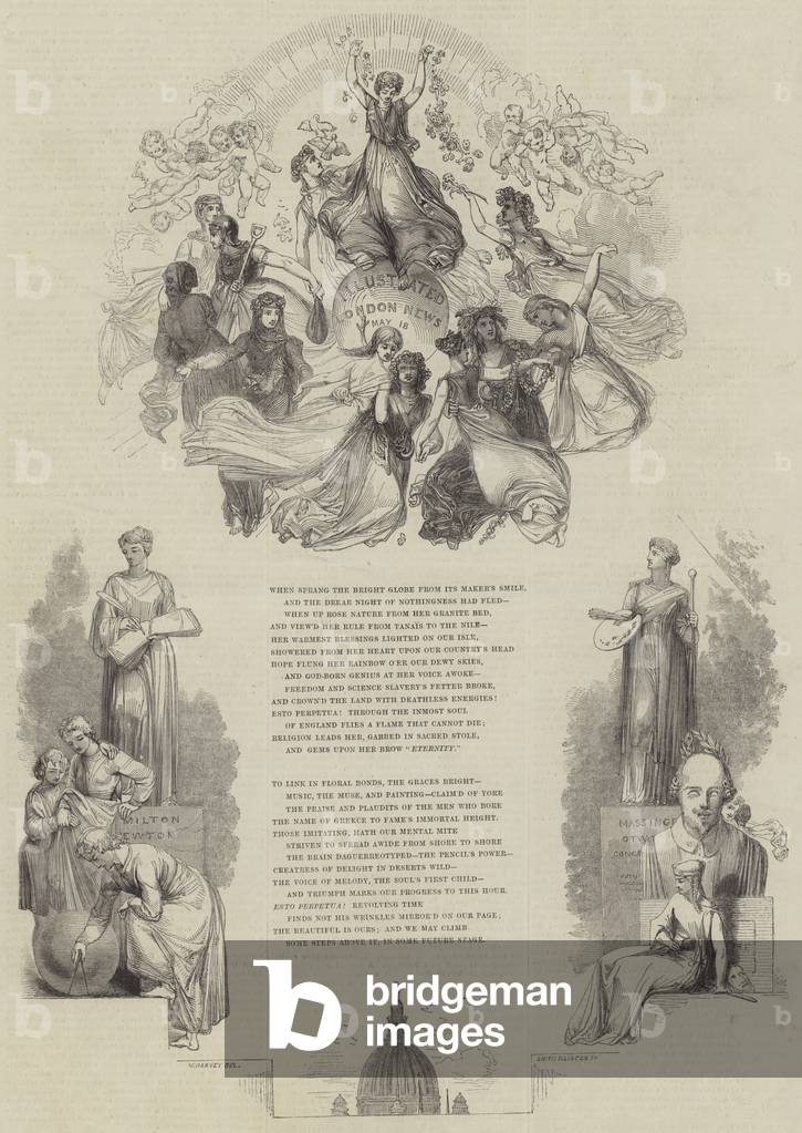 A May Garland (engraving)