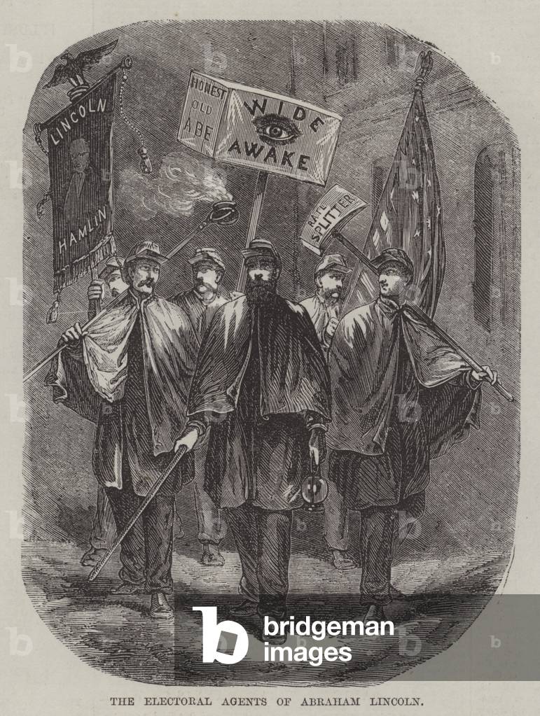 The Electoral Agents of Abraham Lincoln (engraving)
